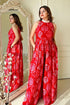 Kiara Fun Red Jumpsuit